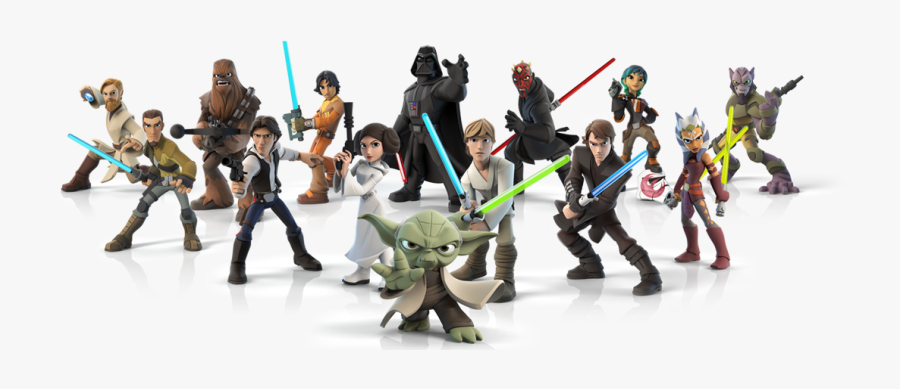 Star Wars Characters Png Photos - Star Wars Infinity Figures, Transparent Clipart