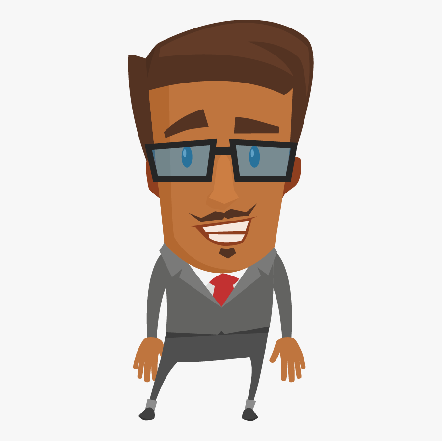 Flat People Characters Png - Cartoon, Transparent Clipart