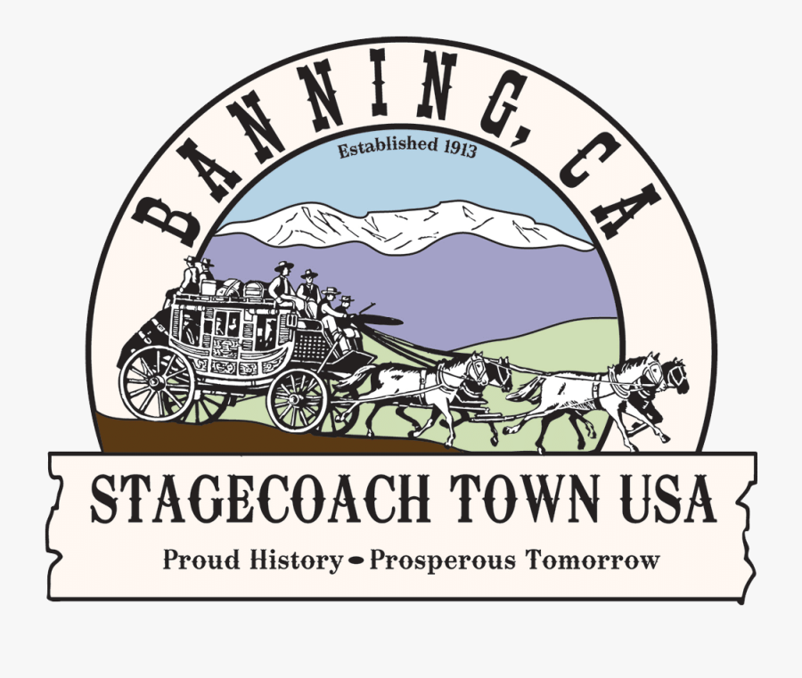 Transparent Town Hall Meeting Clipart - City Of Banning Logo, Transparent Clipart