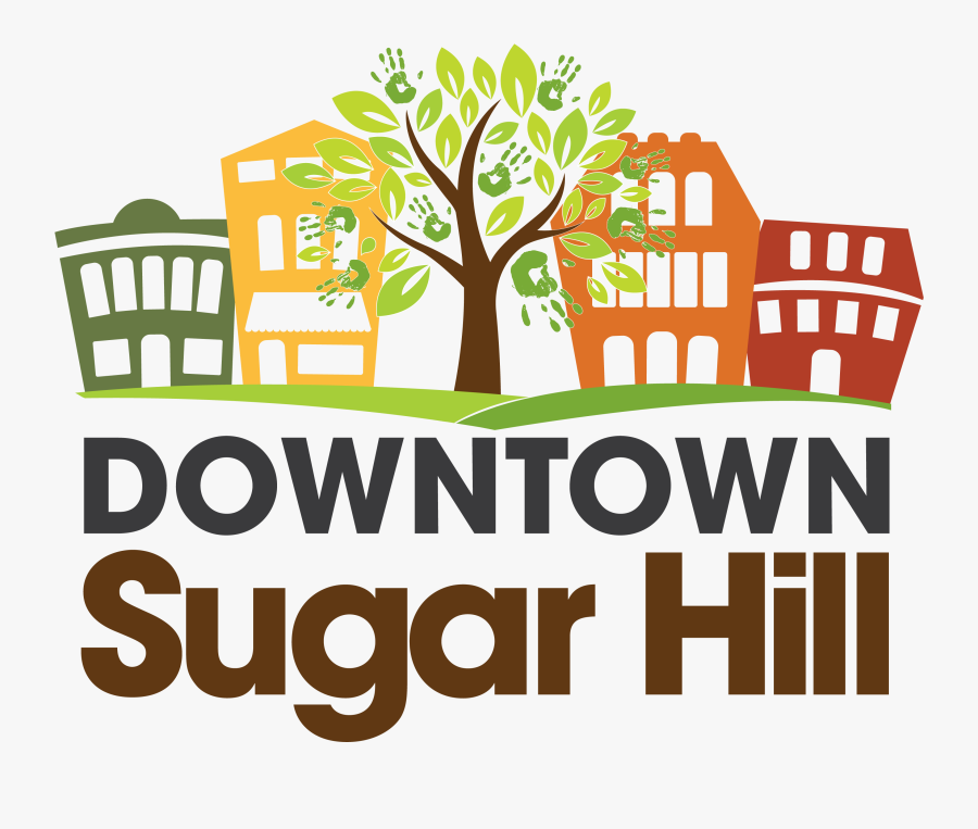 Downtown Logo - City Of Sugar Hill Logo, Transparent Clipart