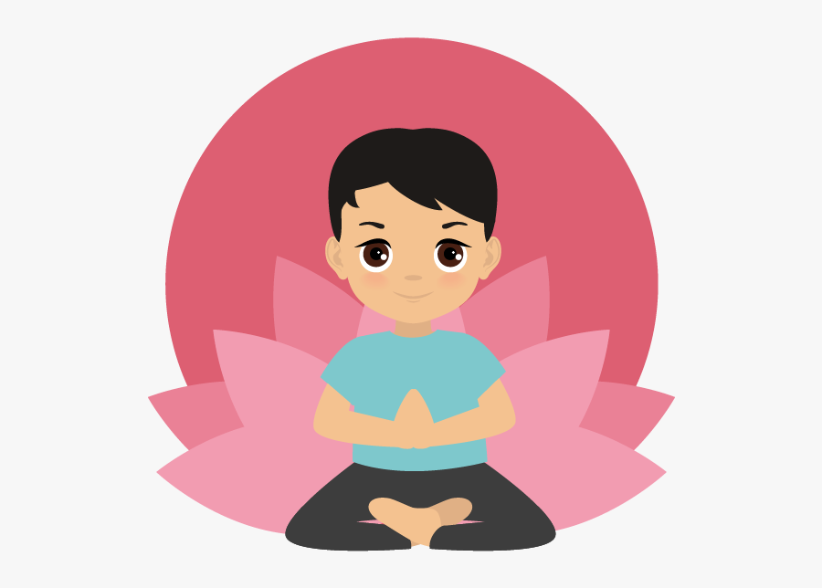 Kids Yoga Logo, Transparent Clipart