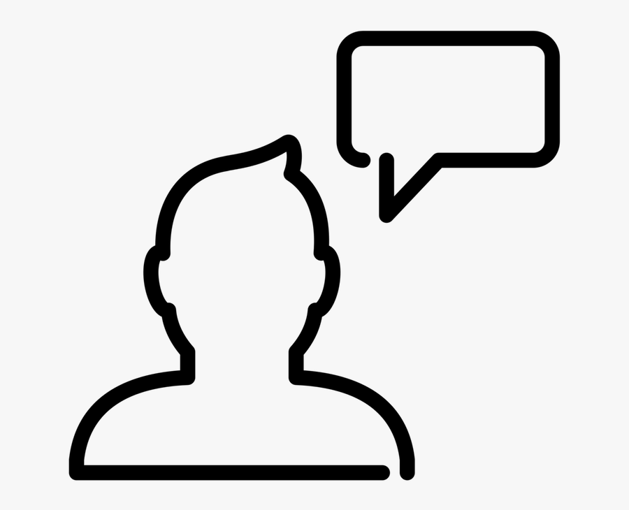 Feedback By Wesley Hare From The Noun Project - Feedback Icon Black And White, Transparent Clipart