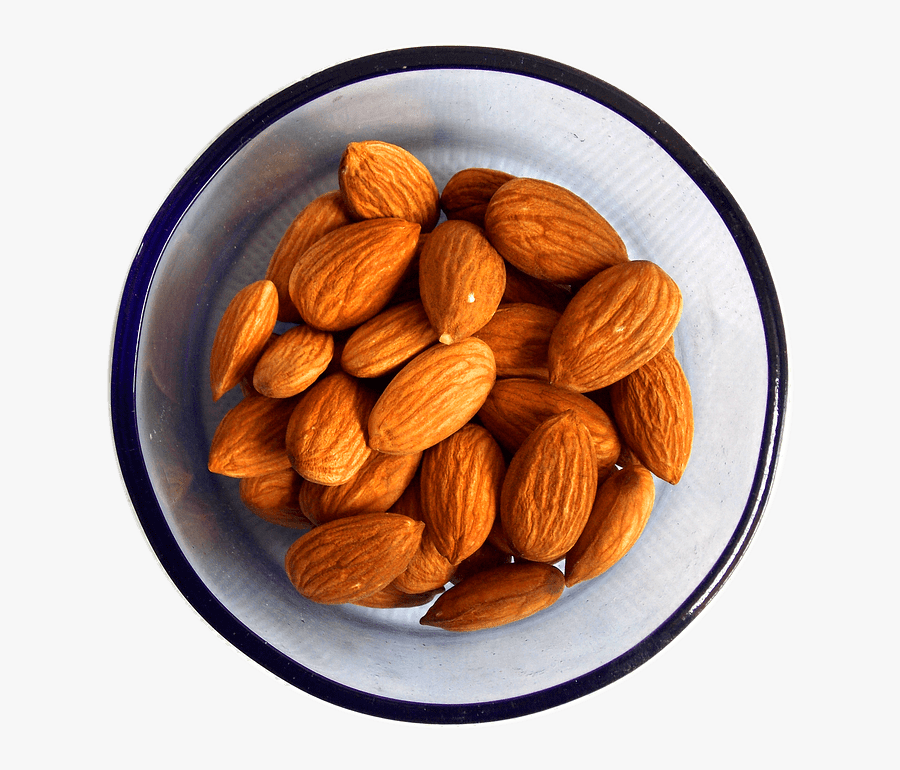 Bowl Of Almonds - Almonds Png, Transparent Clipart