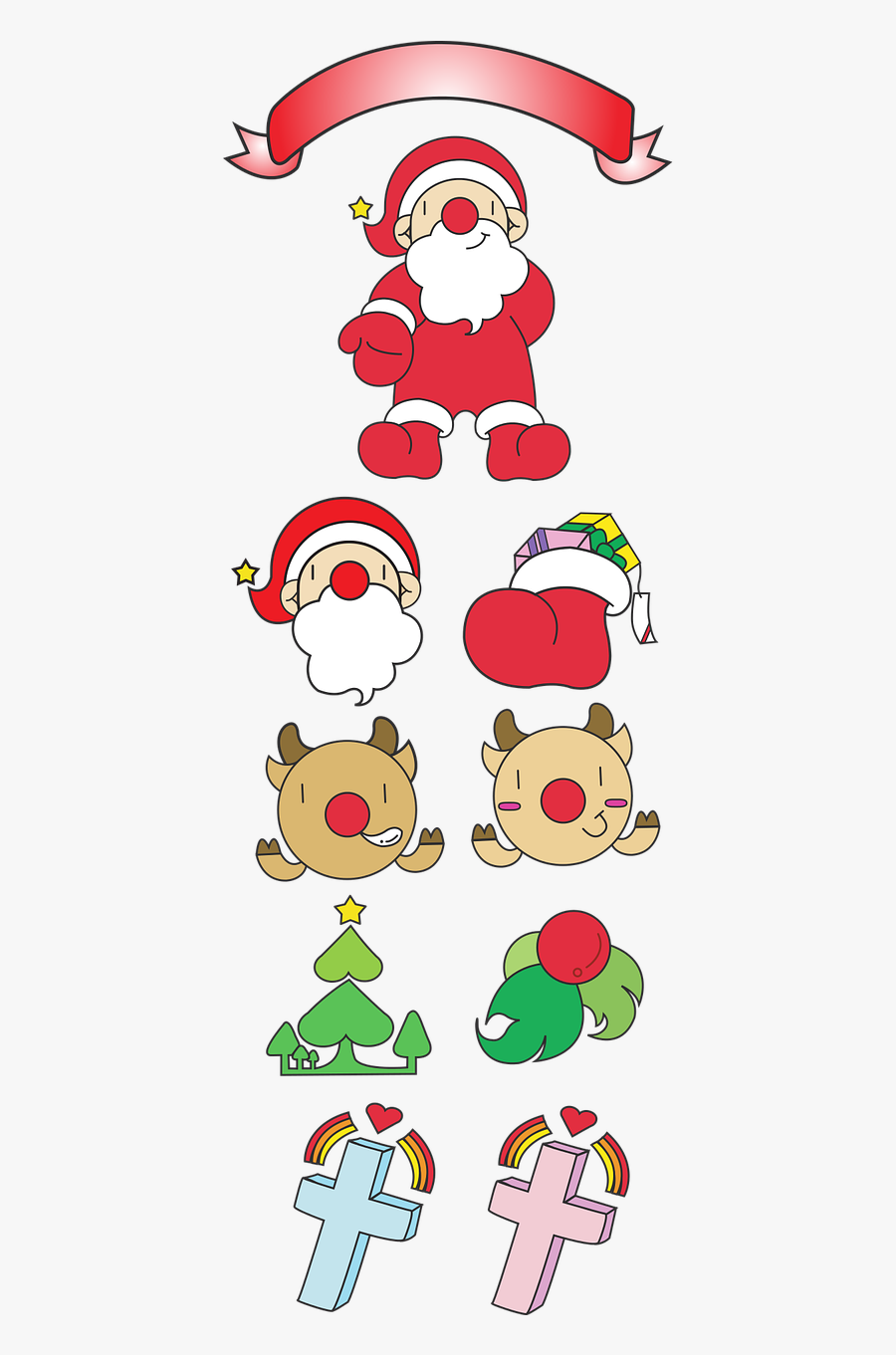 Transparent Santa Claus Vector Png - ซาน ต้า ค ริ สมาส ต์, Transparent Clipart