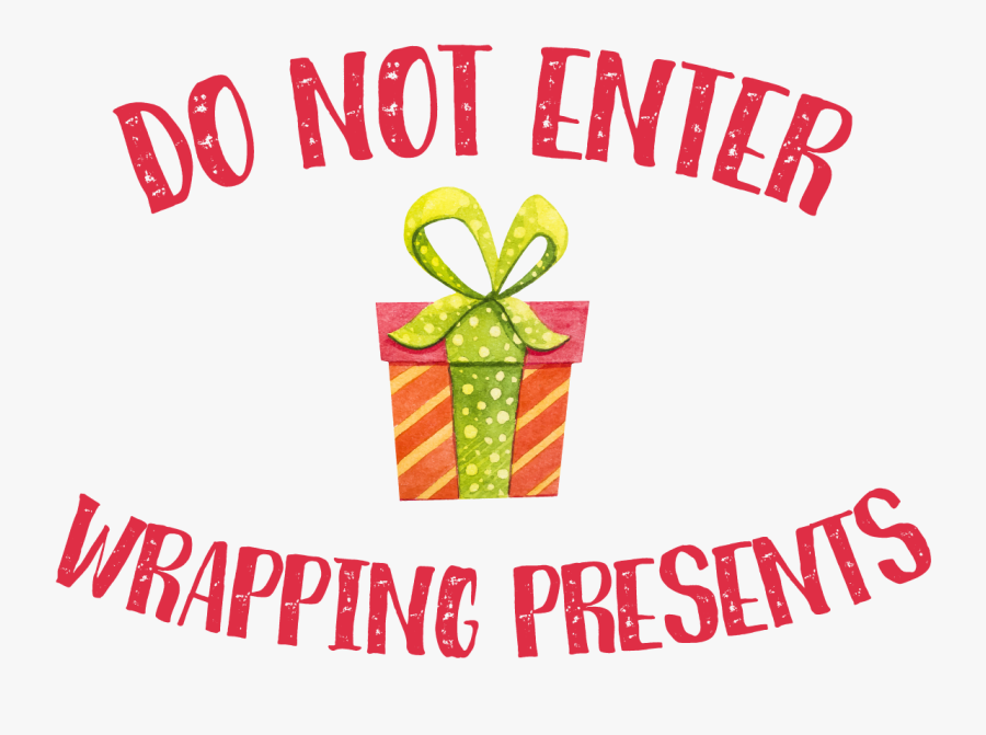 Transparent Santa"s Workshop Clipart - Santa's Workshop Do Not Enter Sign, Transparent Clipart