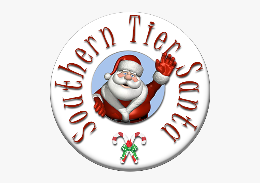 Logo - Santa Waving, Transparent Clipart
