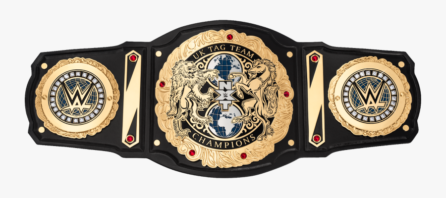Wwe Nxt Uk Tag Team Championship Belt Png By Darkvoidpictures - Aew Tag Team Championship, Transparent Clipart