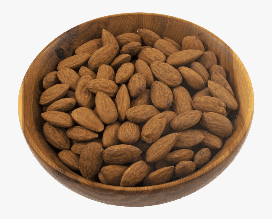 In Conversion Raw Whole Almonds 500g - Almond, Transparent Clipart