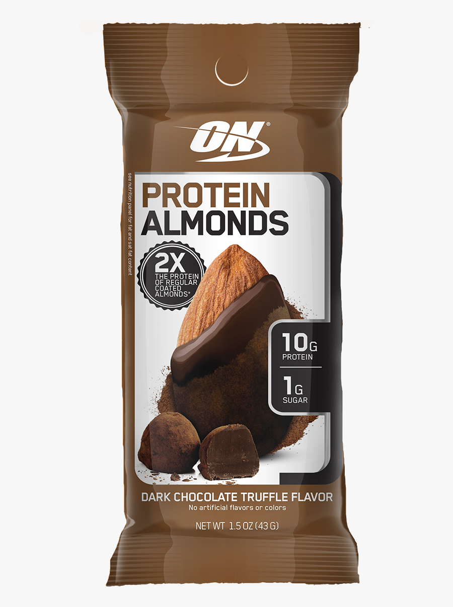 Optimum Nutrition® Protein Almonds , Png Download - Optimum Nutrition Protein Almonds, Transparent Clipart