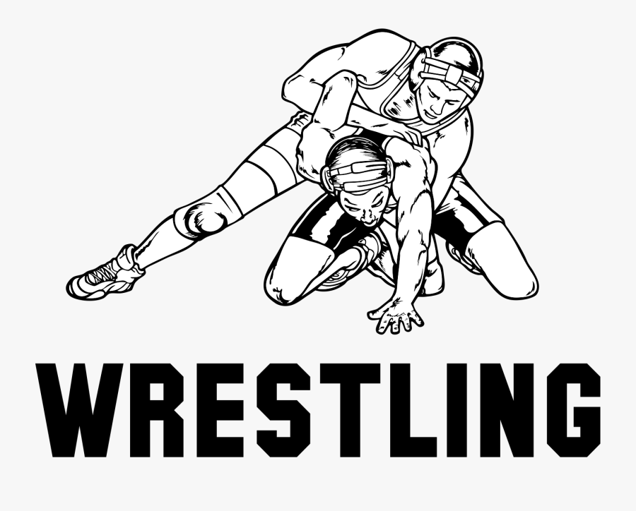 High School Wrestling Wrestling Drawings, Transparent Clipart