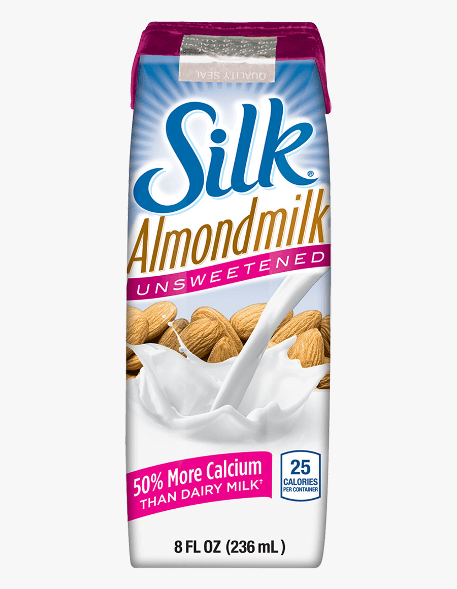 Almond Milk 8 Oz - Almond, Transparent Clipart