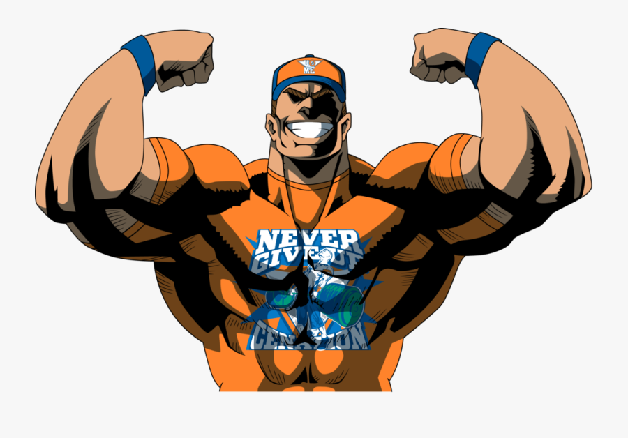 Wwe My Academia John - John Cena All Might, Transparent Clipart