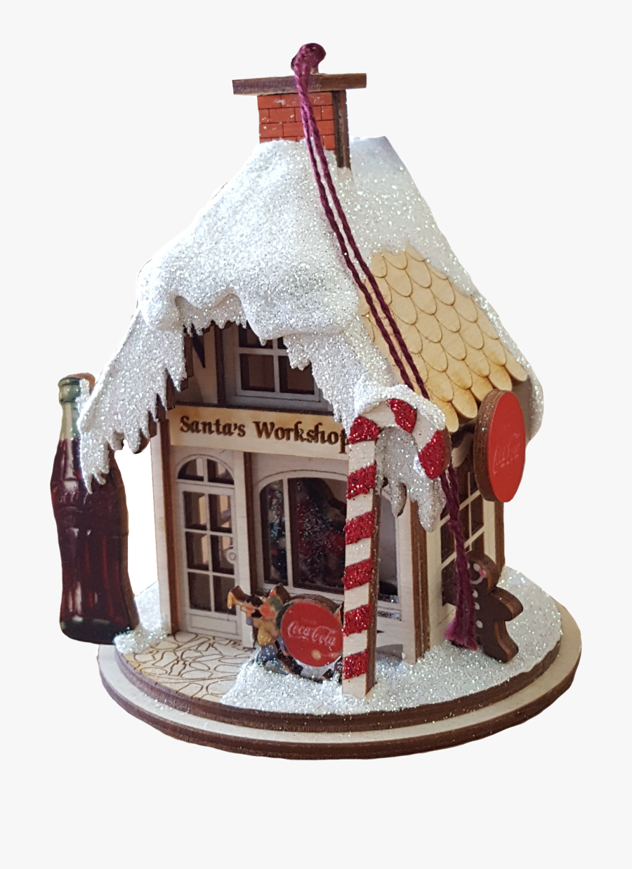 Gingerbread House, Transparent Clipart