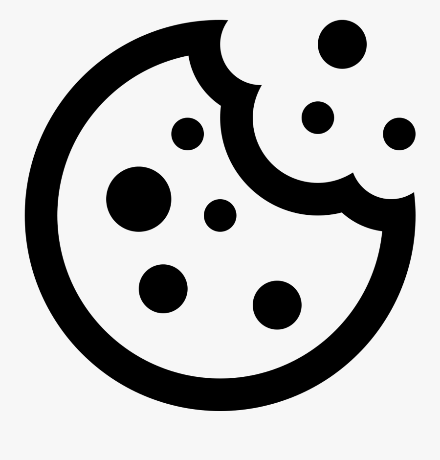 Transparent Cookie Png Clipart - Cookie Black And White Png, Transparent Clipart
