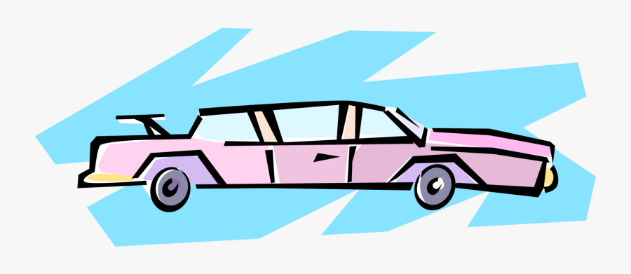 Graphic Library Download Stretch Limo Taxi Motor Image - Car, Transparent Clipart