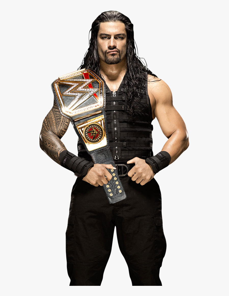 Roman Reigns Heavyweight Champion, Transparent Clipart