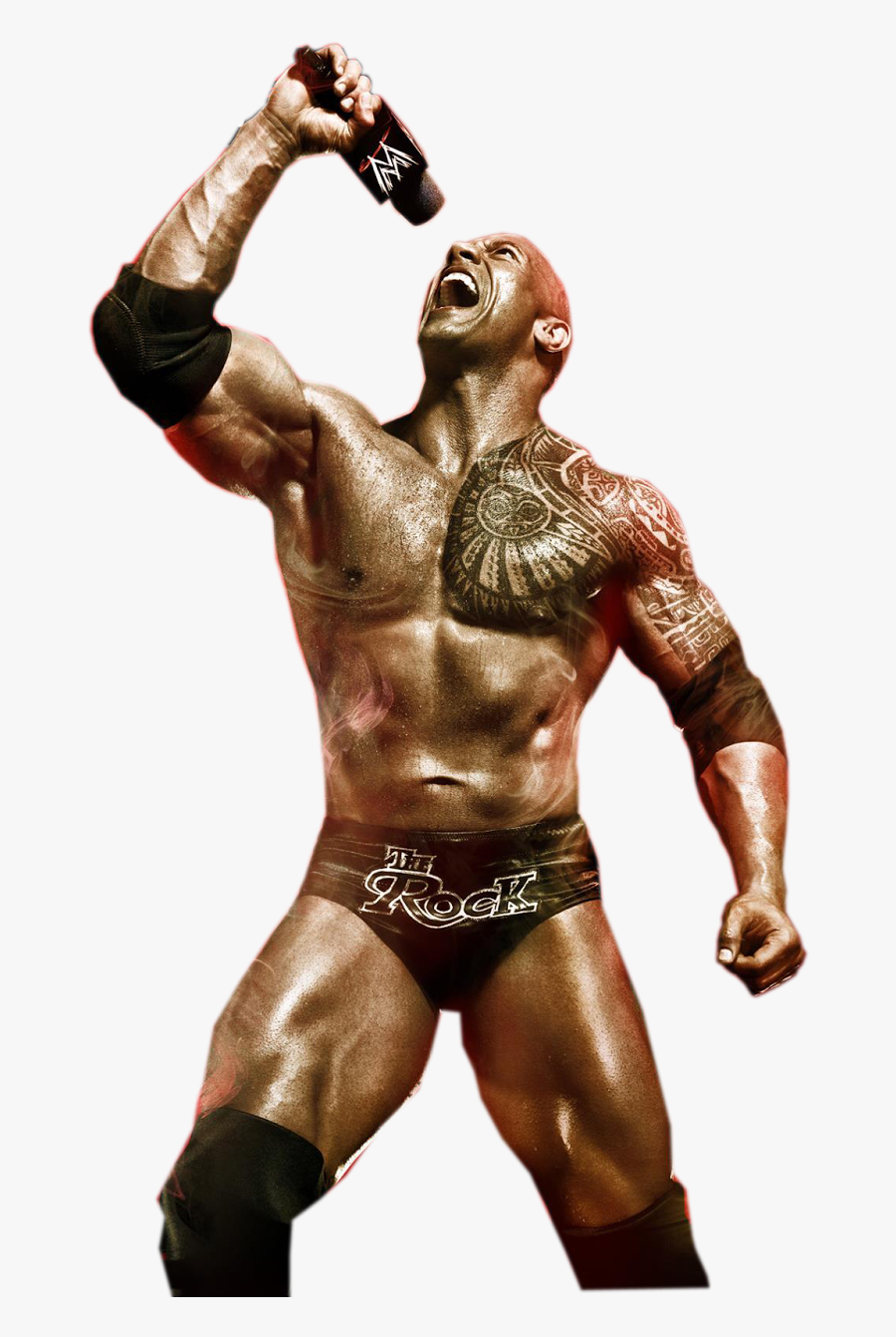 The Rock Png File - Rock Wwe 2k14, Transparent Clipart