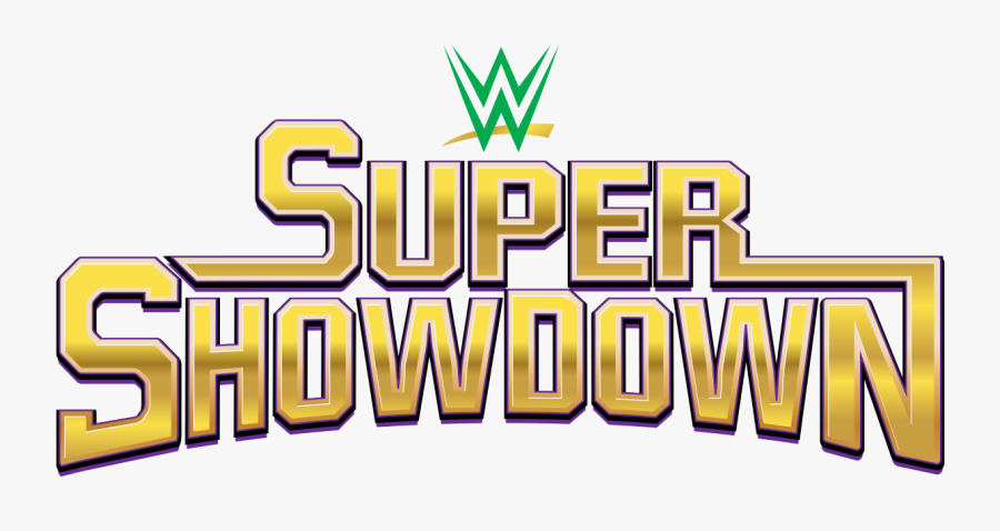 Watch Wwe Super Showdown 2019 Pay Per View Online Results - Wwe Super Show Down Logo Png, Transparent Clipart