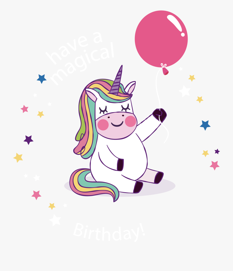 Transparent Servants Clipart - Unicorn Party Png, Transparent Clipart