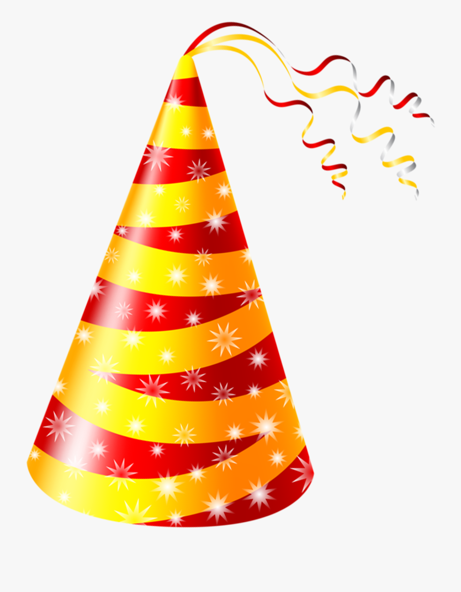 Cone Clipart Cone Hat - Happy Birthday Cap Png, Transparent Clipart