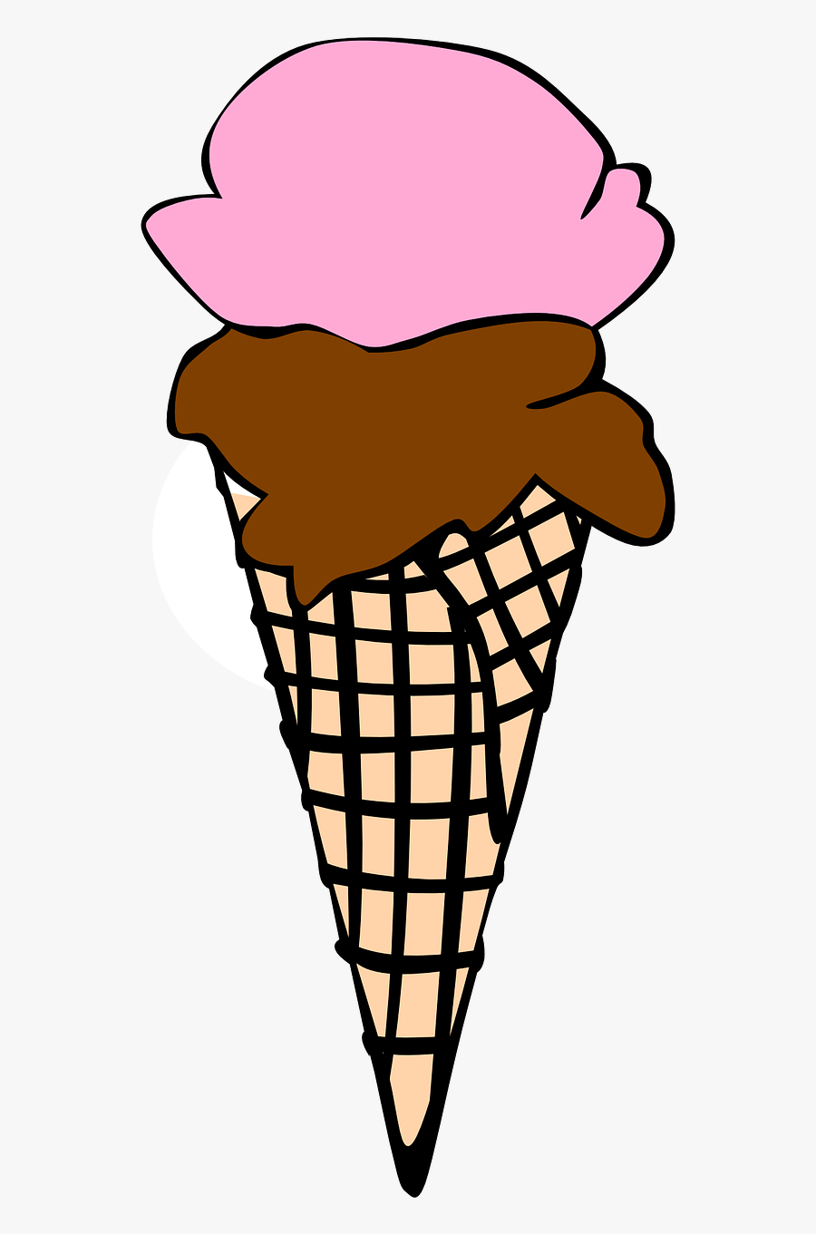 Black And White Transparent Background Ice Cream Clipart Free Transparent Clipart Clipartkey