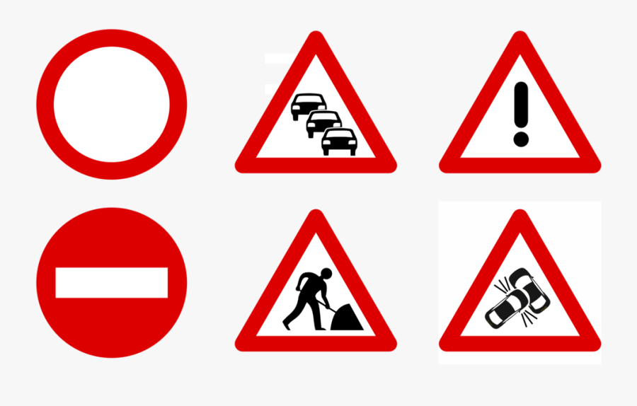 Traffic Sign Icons - Traffic Signs In Qatar, Transparent Clipart