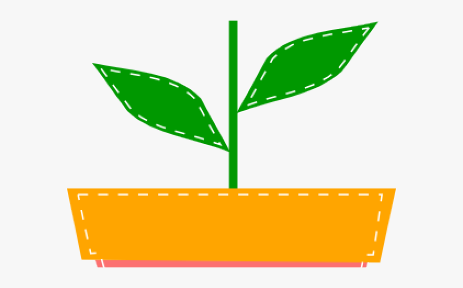 Flowerpots Clipart Svg - Cartoon Flower Pot Drawing, Transparent Clipart