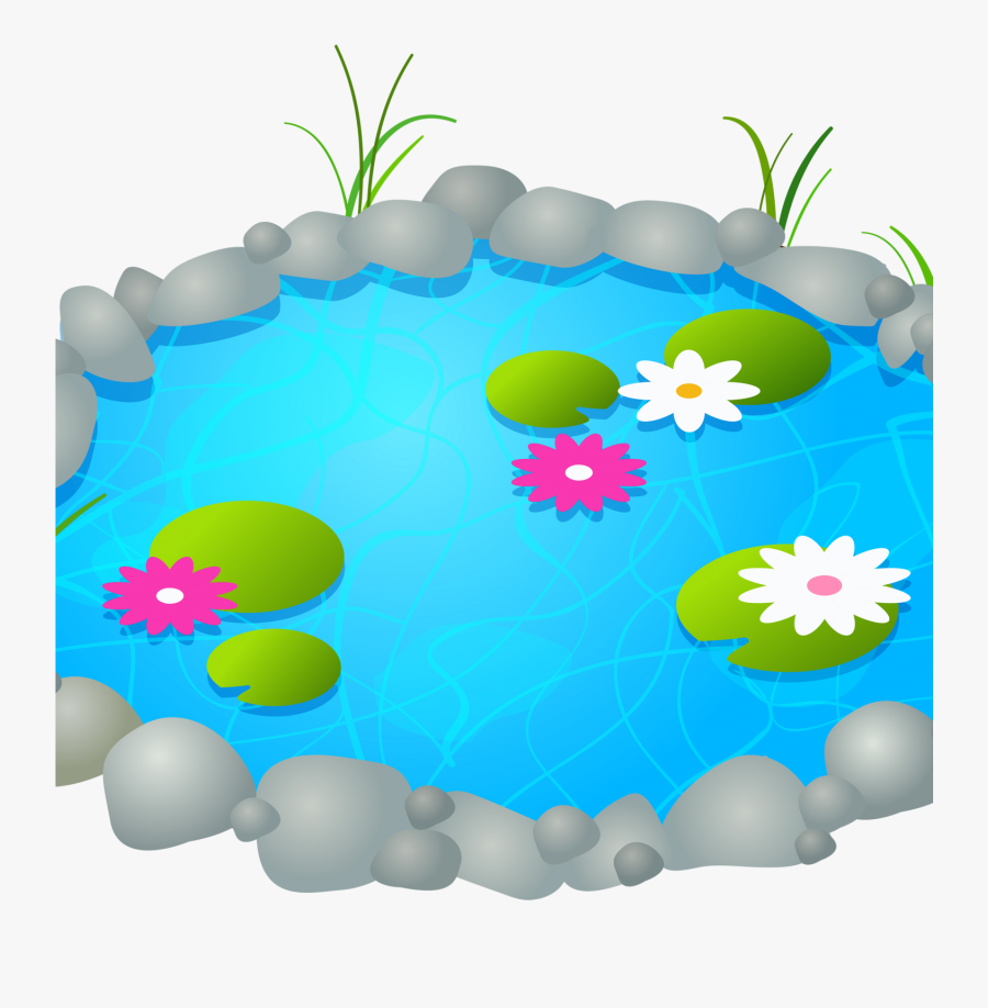 Transparent Yard Clipart - Transparent Background Pond Clipart, Transparent Clipart