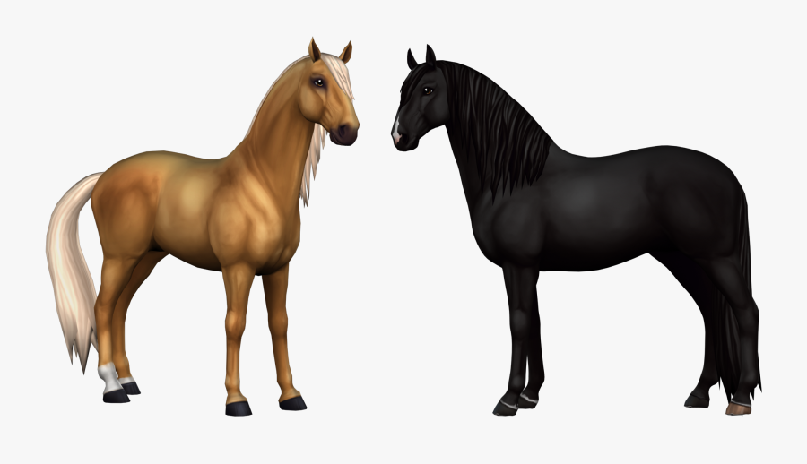 Star Stable Lusitano Black, Transparent Clipart