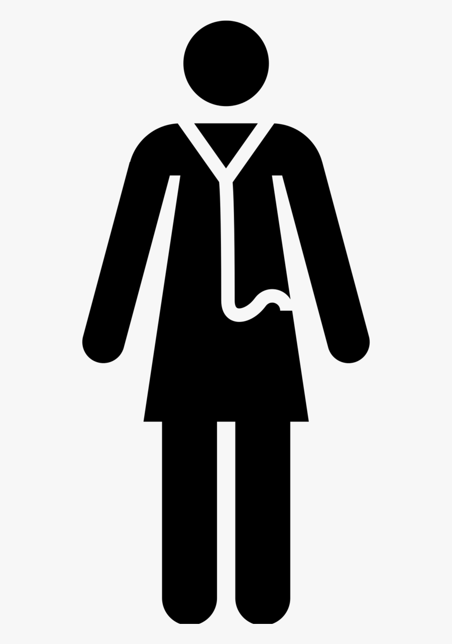 Injured Stick Figure Png, Transparent Clipart