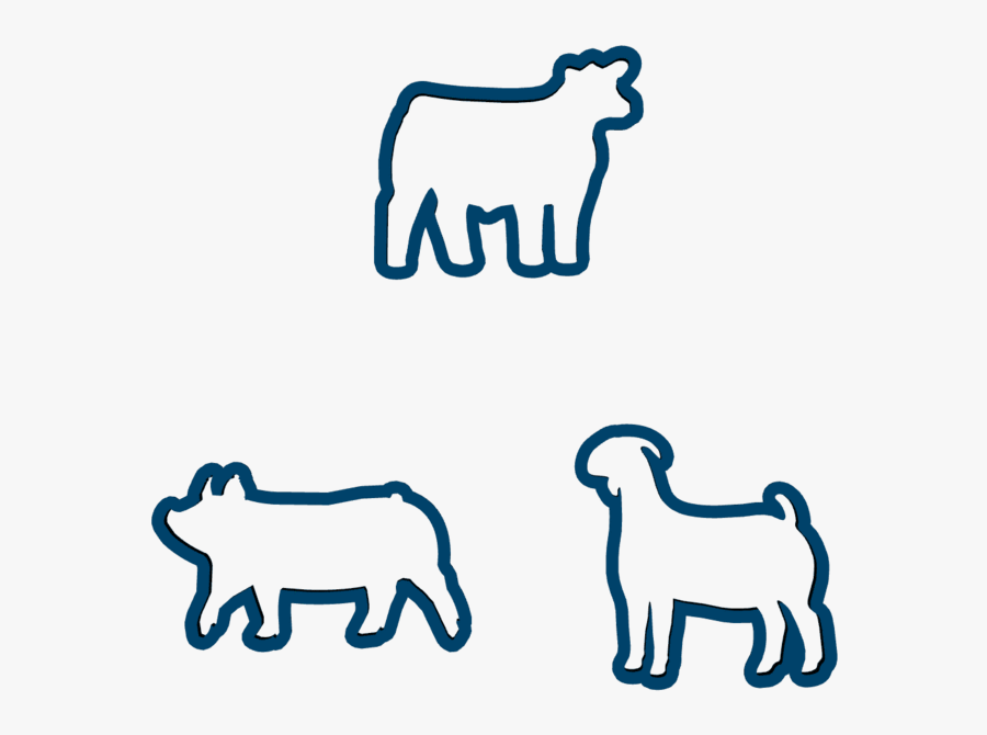 Custom Livestock Horse Cookie Cutter, Transparent Clipart