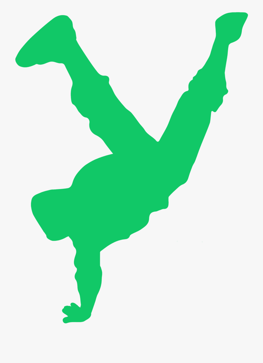 Call Us At - Hip Hop Silhouette Dancer, Transparent Clipart