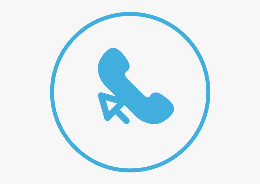 Click To Call - Circle, Transparent Clipart