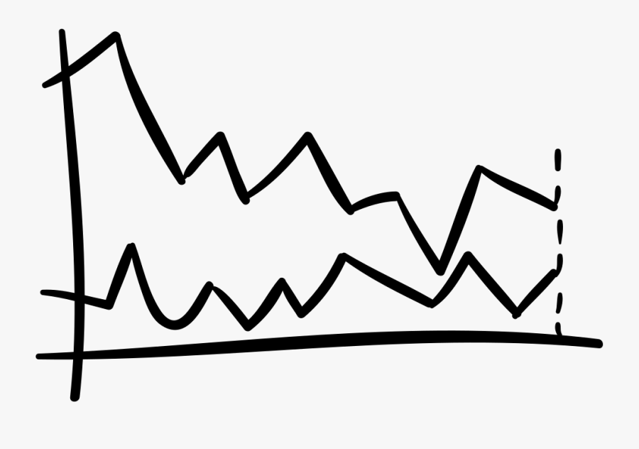 Stats Graphic With Zig Zag Lines - Portable Network Graphics, Transparent Clipart