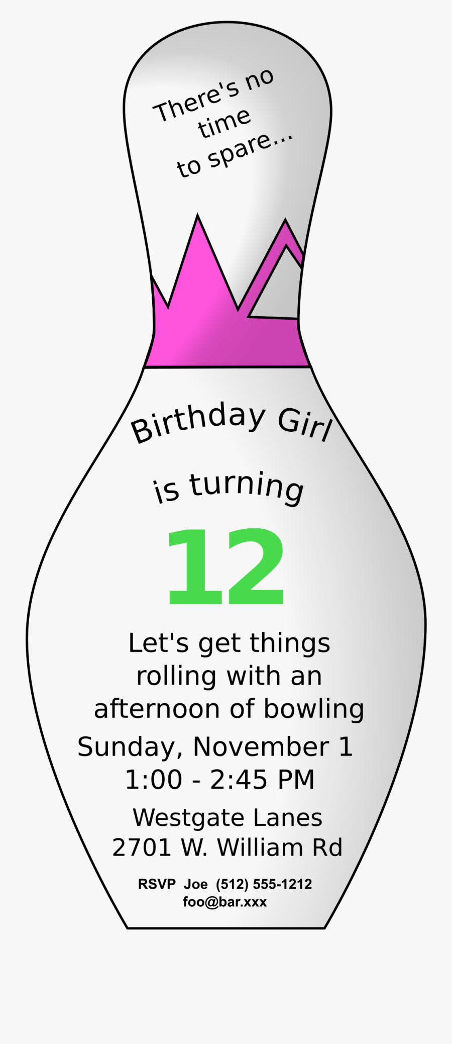 Transparent Bowling Clipart - Glass Bottle, Transparent Clipart