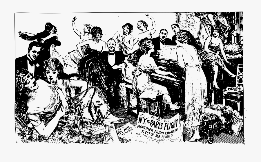 Wild Piano Party Clip Arts - Piano Party, Transparent Clipart