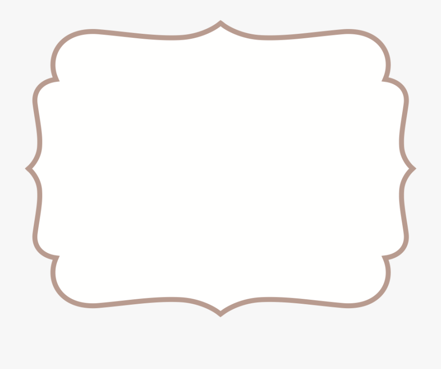 Frame Retangular Branco Png, Transparent Clipart