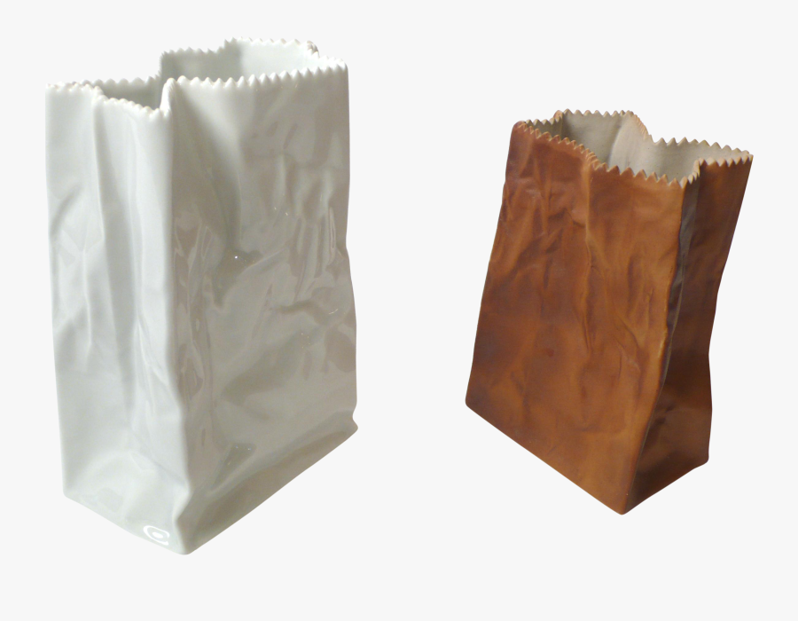 Transparent Paper Bags Clipart - Wirkkala Paper Bag, Transparent Clipart