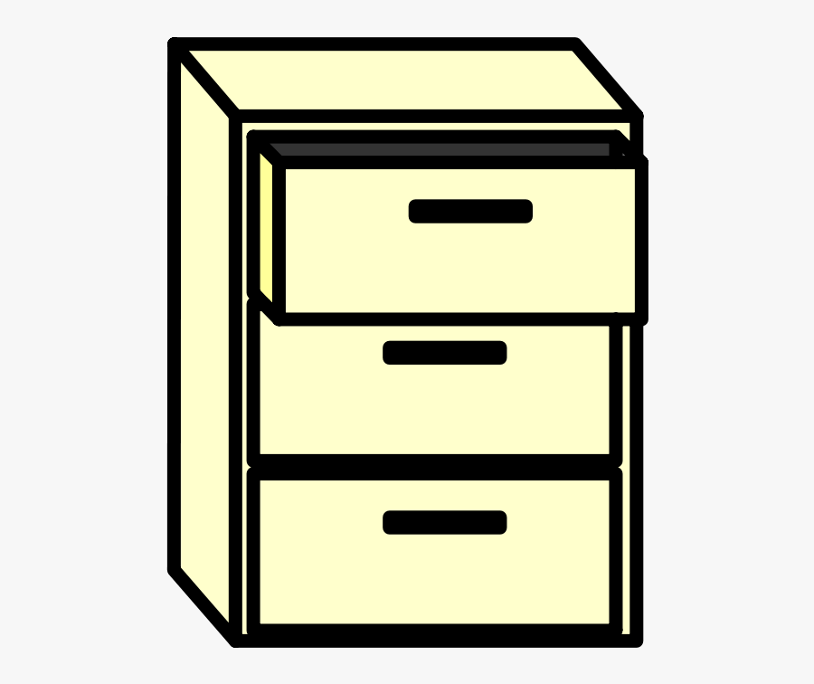 Filing Cabinet - Cabinet Clipart, Transparent Clipart