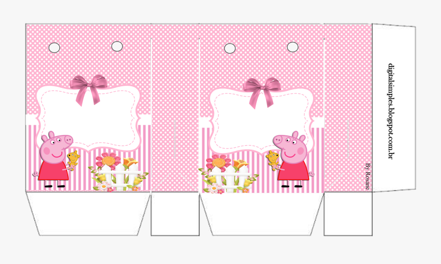 Free Printable Png Pepa - Sacolinha Peppa Para Imprimir, Transparent Clipart