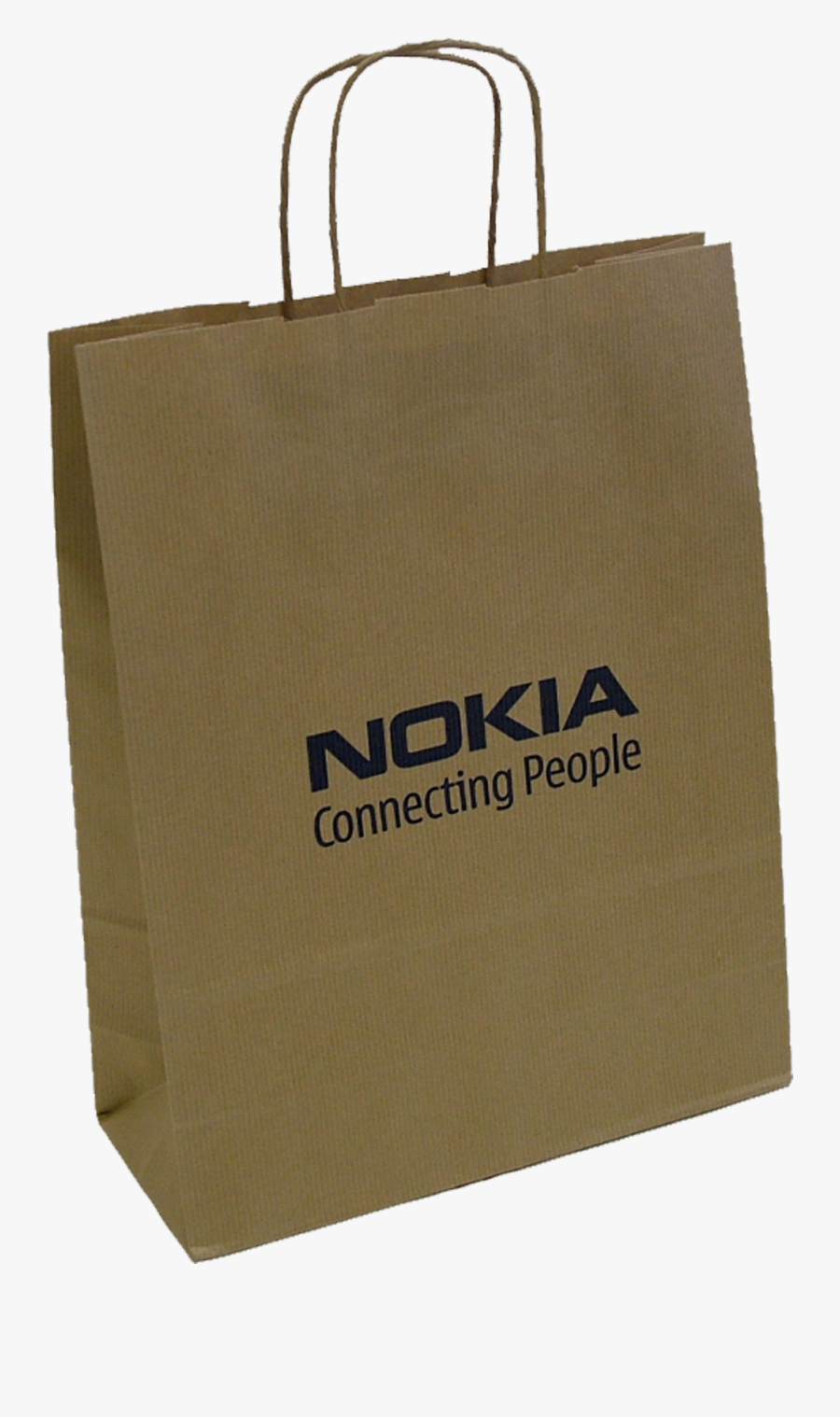 Transparent Brown Paper Bag Clipart - Nokia, Transparent Clipart