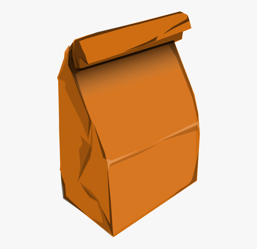 Paperbag Paper Bag Bag - Clipart Brown Paper Bag, Transparent Clipart