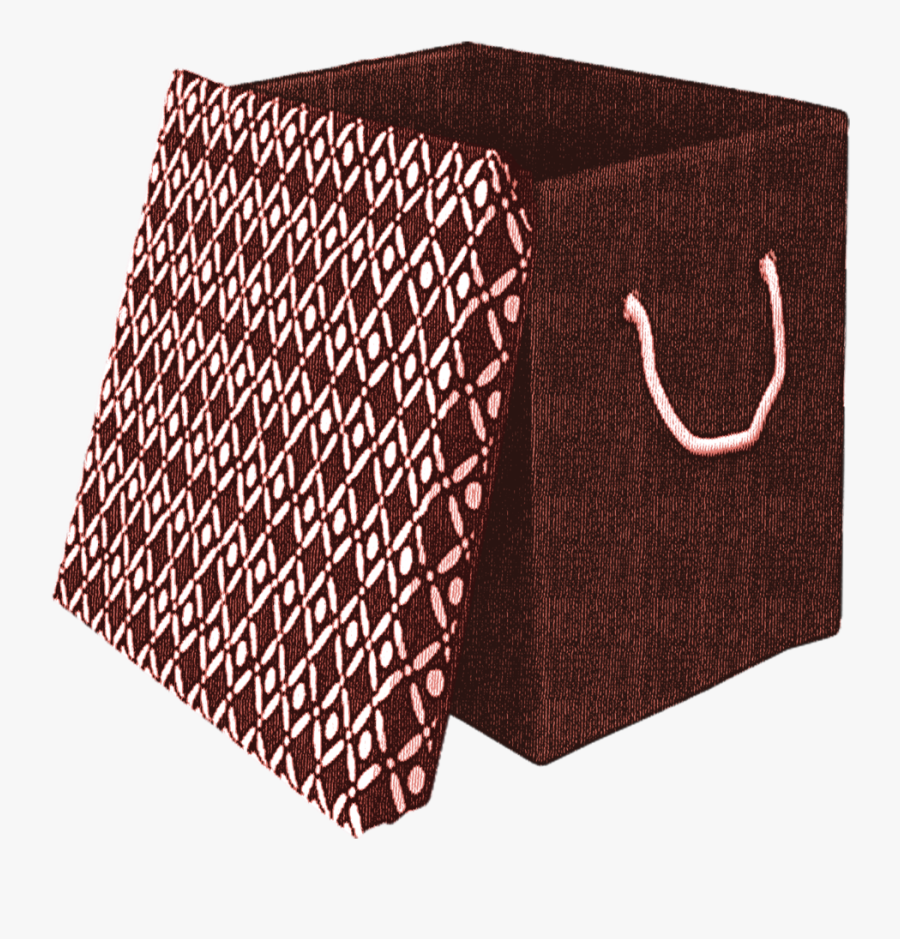 Foldable Fabric Storage Ottoman - Leather, Transparent Clipart