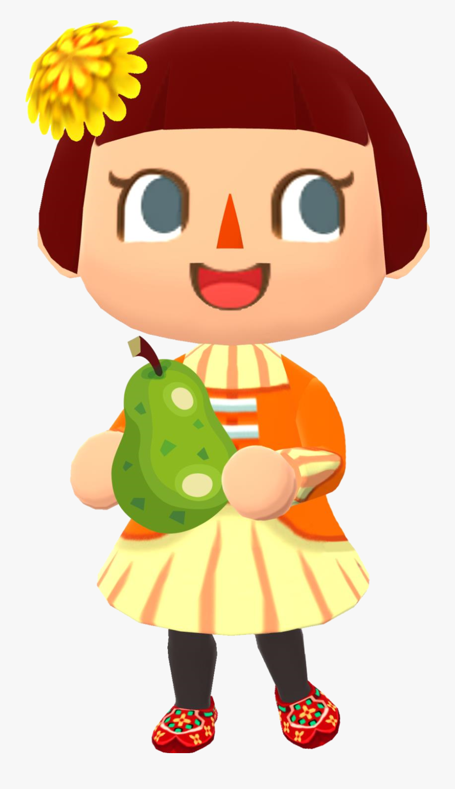 File Pcgirl Animal Crossing - Animal Crossing People Characters, Transparent Clipart