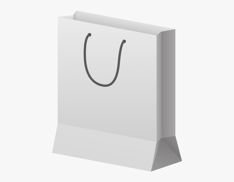 Paper Bag Bag Shopping - Paper Bag, Transparent Clipart