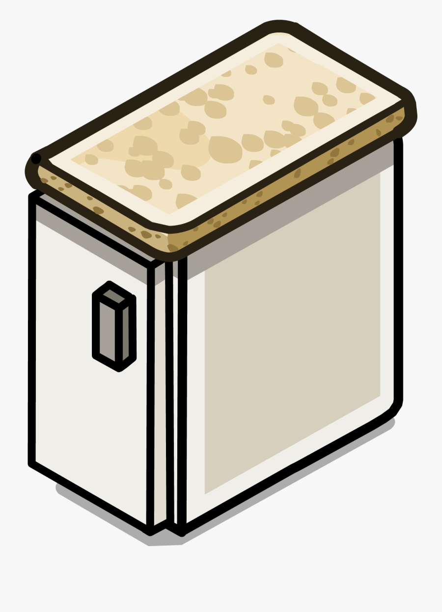 Granite Top Cabinet Sprite, Transparent Clipart