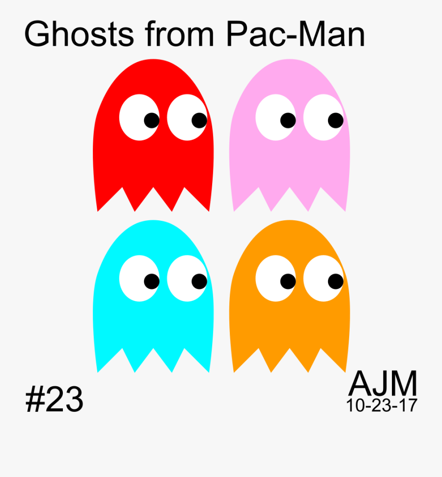 Ghosts Pac-man Weasyl - Pacman And The Ghosts, Transparent Clipart