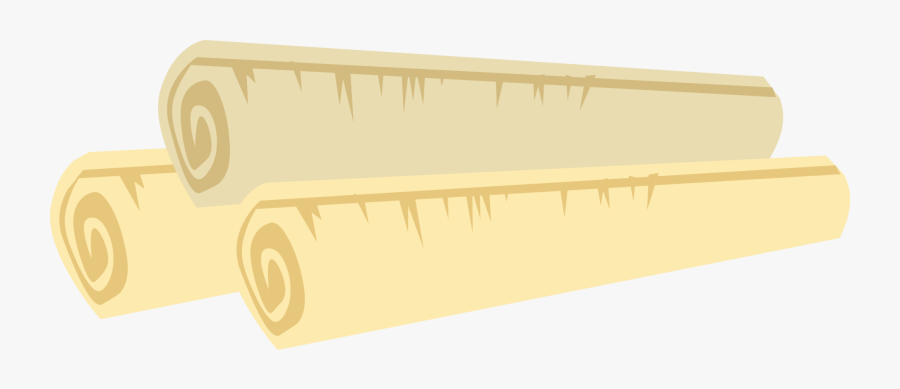 Material,wood,line - Rolled Paper Clip Art, Transparent Clipart