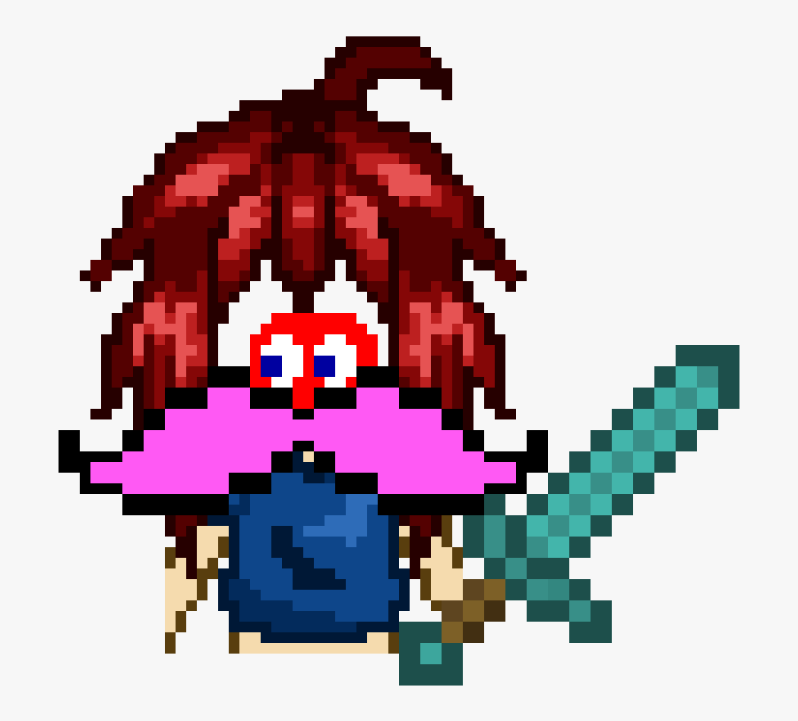 The Ghost Busters - Minecraft Ruby Sword Png, Transparent Clipart