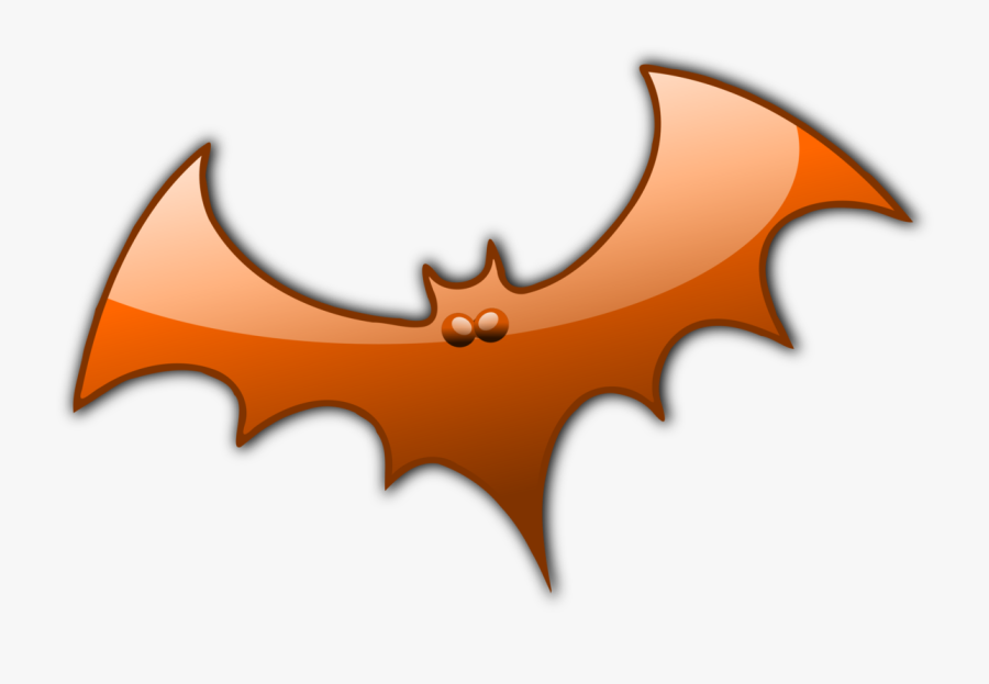 Kisscc0 Halloween Costume Ghosts And Things That Go - Halloween Bat Orange, Transparent Clipart